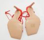 Gianvito Rossi Pre-owned Leather sandals Orange Dames - Thumbnail 6