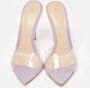 Gianvito Rossi Pre-owned Leather sandals Purple Dames - Thumbnail 3