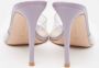 Gianvito Rossi Pre-owned Leather sandals Purple Dames - Thumbnail 5