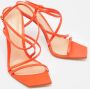Gianvito Rossi Pre-owned Leather sandals Red Dames - Thumbnail 4