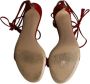 Gianvito Rossi Pre-owned Leather sandals Red Dames - Thumbnail 6