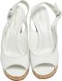 Gianvito Rossi Pre-owned Leather sandals White Dames - Thumbnail 2