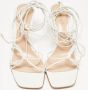 Gianvito Rossi Pre-owned Leather sandals White Dames - Thumbnail 3