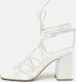 Gianvito Rossi Pre-owned Leather sandals White Dames - Thumbnail 2