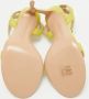 Gianvito Rossi Pre-owned Leather sandals Yellow Dames - Thumbnail 6