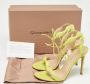 Gianvito Rossi Pre-owned Leather sandals Yellow Dames - Thumbnail 9
