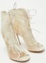 Gianvito Rossi Pre-owned Mesh boots White Dames - Thumbnail 4