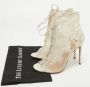 Gianvito Rossi Pre-owned Mesh boots White Dames - Thumbnail 9