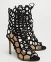 Gianvito Rossi Pre-owned Mesh sandals Black Dames - Thumbnail 4
