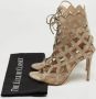 Gianvito Rossi Pre-owned Mesh sandals Gray Dames - Thumbnail 9