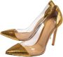 Gianvito Rossi Pre-owned Plastic heels Yellow Dames - Thumbnail 3