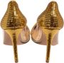 Gianvito Rossi Pre-owned Plastic heels Yellow Dames - Thumbnail 4
