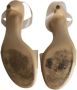 Gianvito Rossi Pre-owned Plastic sandals Beige Dames - Thumbnail 6