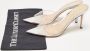 Gianvito Rossi Pre-owned Plastic sandals Beige Dames - Thumbnail 9