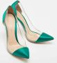 Gianvito Rossi Pre-owned Satin heels Green Dames - Thumbnail 4