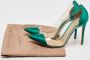 Gianvito Rossi Pre-owned Satin heels Green Dames - Thumbnail 9