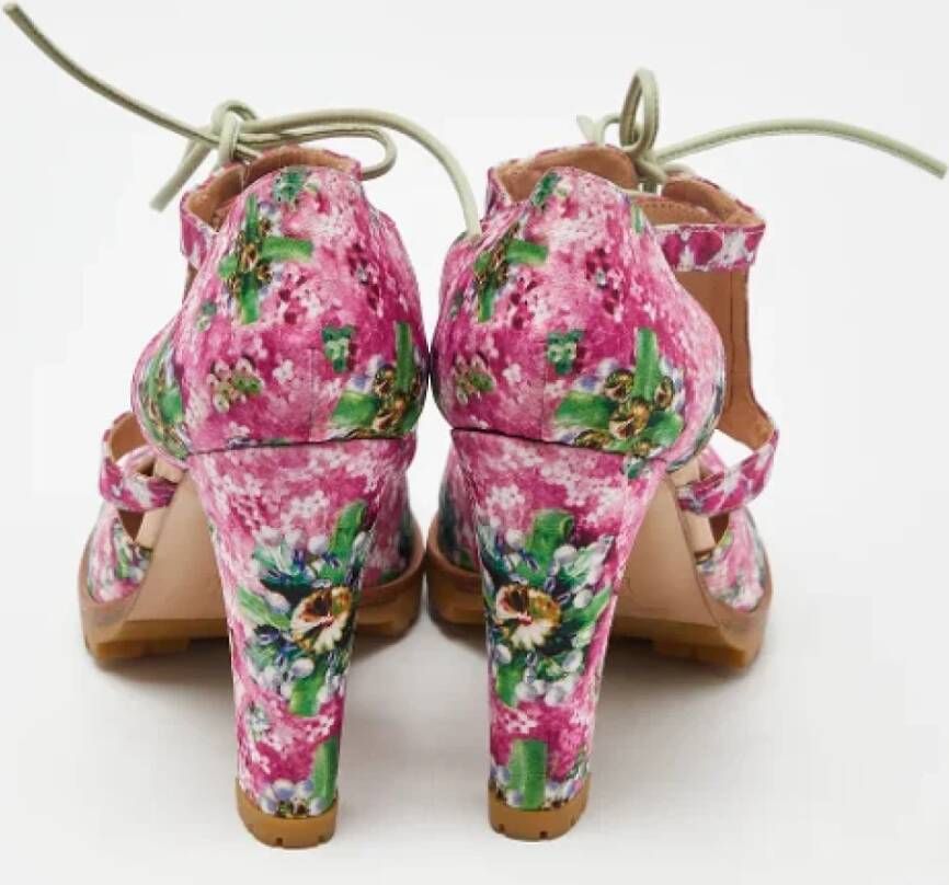 Gianvito Rossi Pre-owned Satin heels Multicolor Dames