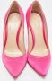 Gianvito Rossi Pre-owned Satin heels Pink Dames - Thumbnail 3