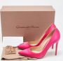 Gianvito Rossi Pre-owned Satin heels Pink Dames - Thumbnail 9