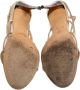 Gianvito Rossi Pre-owned Satin sandals Beige Dames - Thumbnail 5