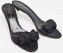 Gianvito Rossi Pre-owned Satin sandals Black Dames - Thumbnail 4