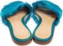 Gianvito Rossi Pre-owned Satin sandals Blue Dames - Thumbnail 4