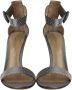 Gianvito Rossi Pre-owned Satin sandals Gray Dames - Thumbnail 2