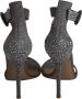 Gianvito Rossi Pre-owned Satin sandals Gray Dames - Thumbnail 4