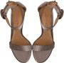 Gianvito Rossi Pre-owned Satin sandals Gray Dames - Thumbnail 5