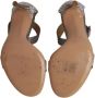 Gianvito Rossi Pre-owned Satin sandals Gray Dames - Thumbnail 6