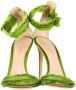 Gianvito Rossi Pre-owned Satin sandals Green Dames - Thumbnail 2