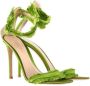 Gianvito Rossi Pre-owned Satin sandals Green Dames - Thumbnail 3