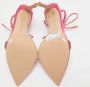 Gianvito Rossi Pre-owned Satin sandals Pink Dames - Thumbnail 6