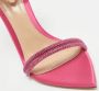 Gianvito Rossi Pre-owned Satin sandals Pink Dames - Thumbnail 8