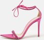 Gianvito Rossi Pre-owned Satin sandals Pink Dames - Thumbnail 2