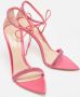 Gianvito Rossi Pre-owned Satin sandals Pink Dames - Thumbnail 4