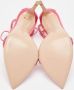 Gianvito Rossi Pre-owned Satin sandals Pink Dames - Thumbnail 6