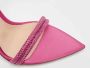 Gianvito Rossi Pre-owned Satin sandals Pink Dames - Thumbnail 7