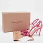 Gianvito Rossi Pre-owned Satin sandals Pink Dames - Thumbnail 9