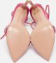 Gianvito Rossi Pre-owned Satin sandals Pink Dames - Thumbnail 6