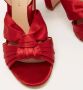 Gianvito Rossi Pre-owned Satin sandals Red Dames - Thumbnail 7