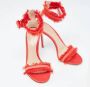 Gianvito Rossi Pre-owned Satin sandals Red Dames - Thumbnail 4