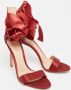 Gianvito Rossi Pre-owned Satin sandals Red Dames - Thumbnail 4