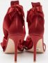 Gianvito Rossi Pre-owned Satin sandals Red Dames - Thumbnail 5
