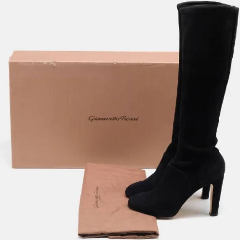 Gianvito Rossi Pre-owned Suede boots Black Dames