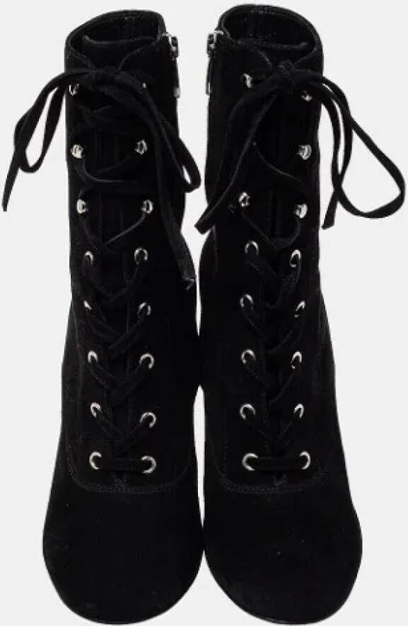 Gianvito Rossi Pre-owned Suede boots Black Dames
