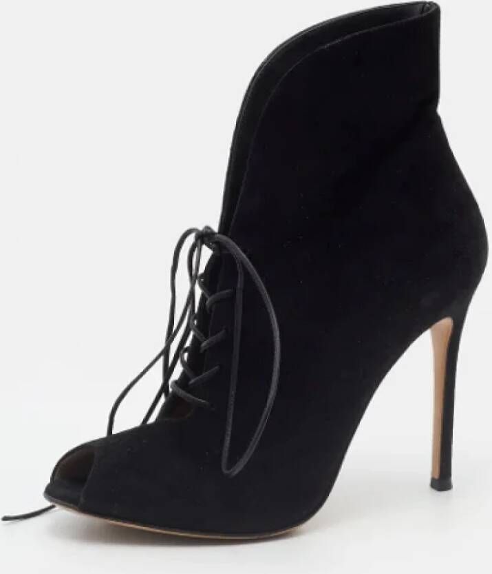 Gianvito Rossi Pre-owned Suede boots Black Dames