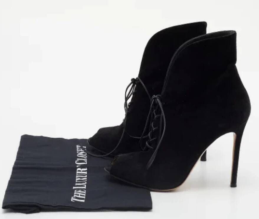 Gianvito Rossi Pre-owned Suede boots Black Dames