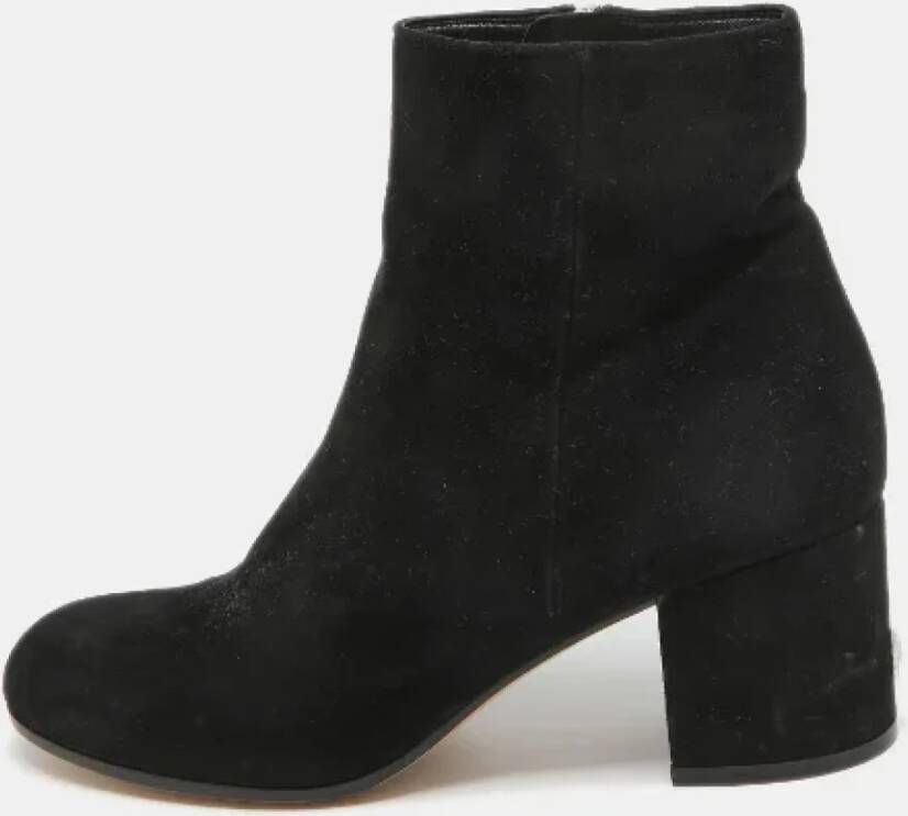 Gianvito Rossi Pre-owned Suede boots Black Dames