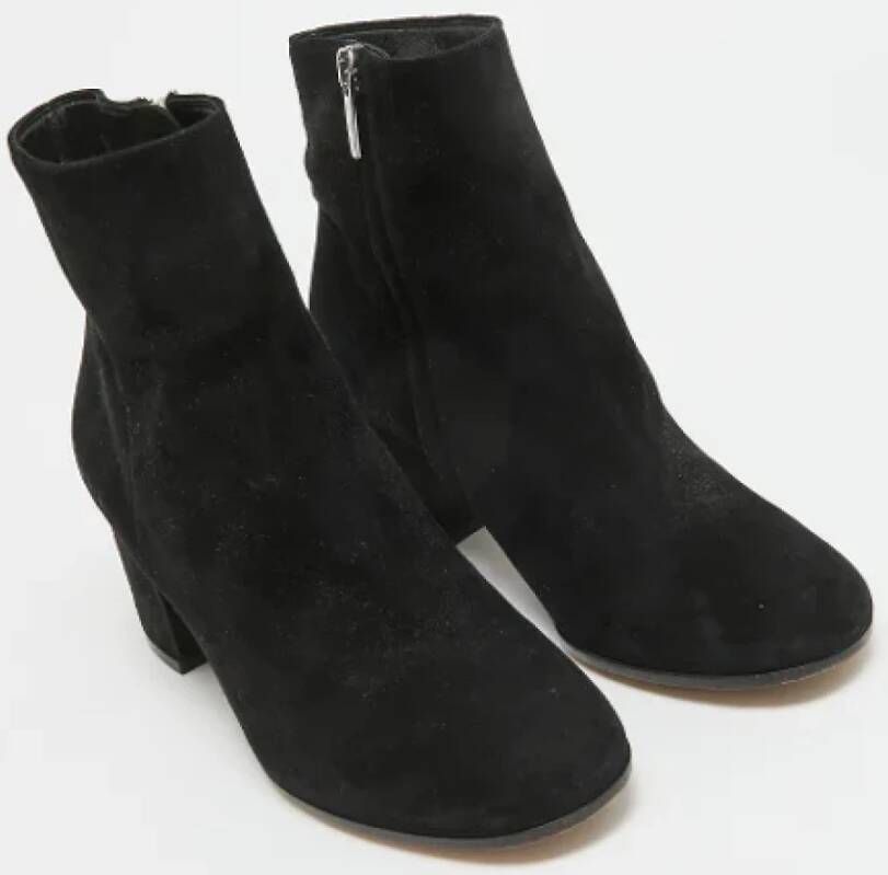 Gianvito Rossi Pre-owned Suede boots Black Dames